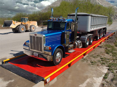 Balance portative pour camions